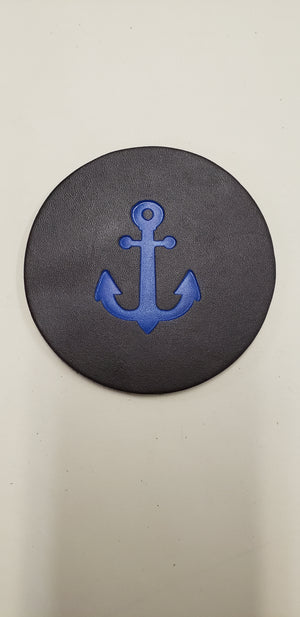 Coaster, Anchor Dark Blue