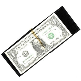 Leather Money Clip With Card Slots And Bill Holder – Nicole