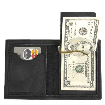 Wallet For Men Short Term Business Money Clip PU Leather Double