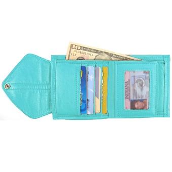Women's Zip-Around Clutch Wallets Large Capacity Leather