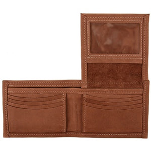 Flip ID Leather Wallet