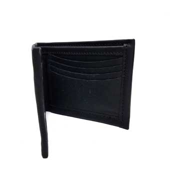 Harness Leather Bifold Wallet | Artifact | Handmade in USA Black