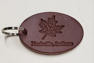 Maple Leaf Key Light Brown