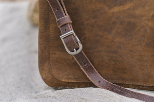 Large journey distressed strap detail