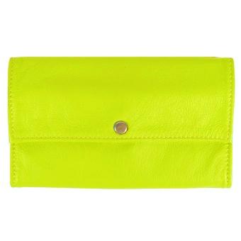 Mancro Wallet for Women Leather Slim Clutch Long Designer Foldable Ladies Credit Card Holder Organizer, Women's, Black