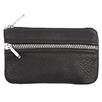 7-inch Double Zippered Pouch – Moonshine Leather Company