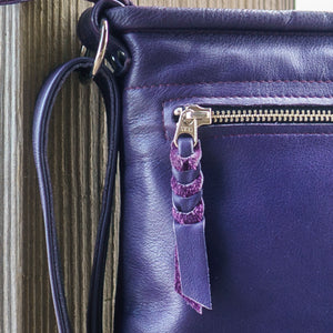 Taylor Purple Strap Detail