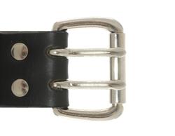 2 prong buckle silver